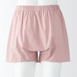 Outlet Men's Cotton Broadcloth Front Open Trunks Underwear & Undershirts