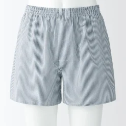 Outlet Men's Cotton Broadcloth Front Open Trunks Underwear & Undershirts