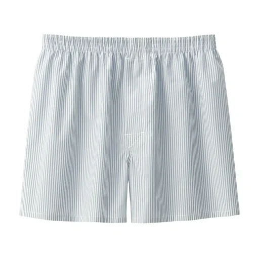 Fashion Men's Cotton Broadcloth Front Open Trunks Underwear & Undershirts