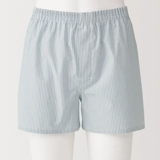 Fashion Men's Cotton Broadcloth Front Open Trunks Underwear & Undershirts