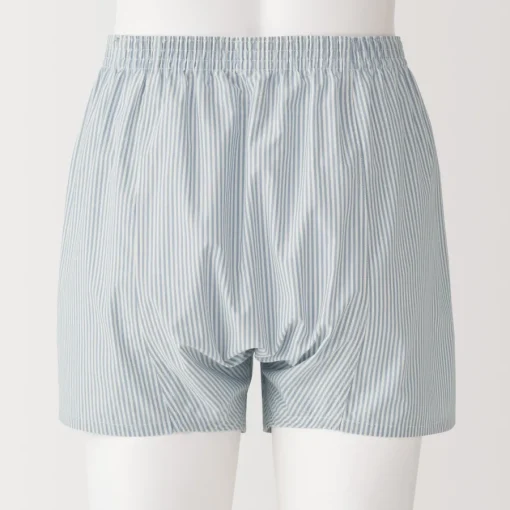 Fashion Men's Cotton Broadcloth Front Open Trunks Underwear & Undershirts