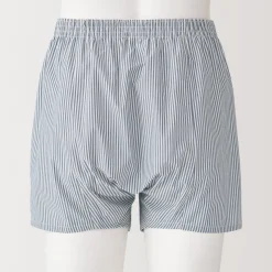 Fashion Men's Cotton Broadcloth Front Open Trunks Underwear & Undershirts