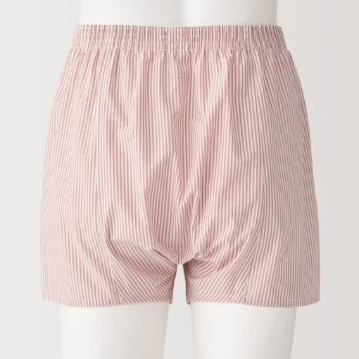 Fashion Men's Cotton Broadcloth Front Open Trunks Underwear & Undershirts