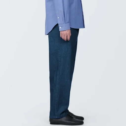 Online Men's Denim Easy Pants Denim