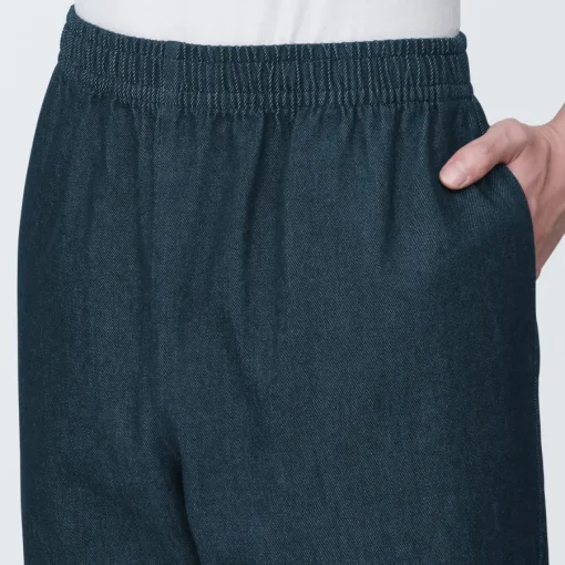 Online Men's Denim Easy Pants Denim