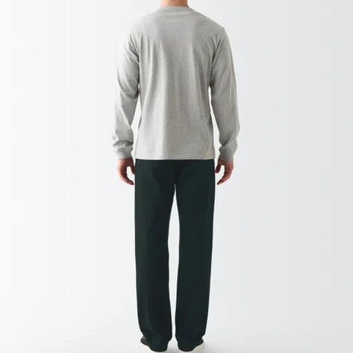 New Men's Denim Regular Fit Pants (L 32inch / 82cm) Denim
