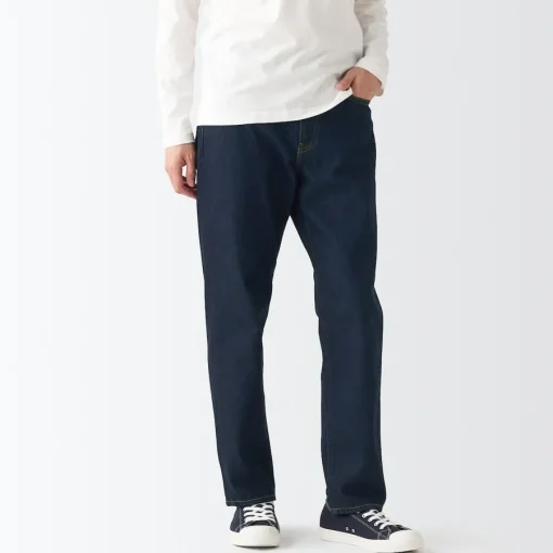 Hot Men's Denim Regular Pants (L 30inch / 76cm) Denim