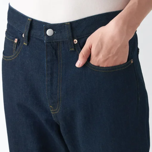 Hot Men's Denim Regular Pants (L 30inch / 76cm) Denim