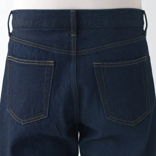 Hot Men's Denim Regular Pants (L 30inch / 76cm) Denim