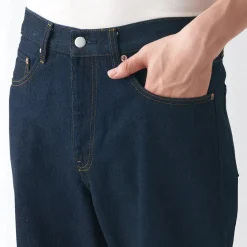 New Men's Denim Regular Pants - (L 32inch / 82cm) Denim