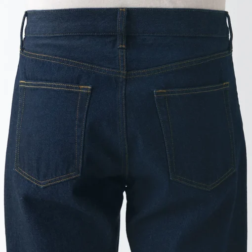 New Men's Denim Regular Pants - (L 32inch / 82cm) Denim