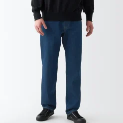 Discount Men's Denim Regular Pants (L 30inch / 76cm) Denim