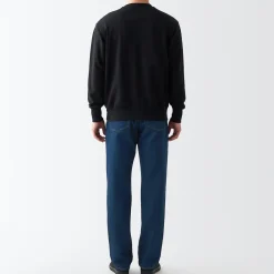 Discount Men's Denim Regular Pants (L 30inch / 76cm) Denim
