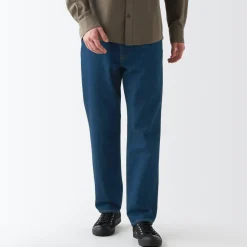 Sale Men's Denim Regular Pants (L 30inch / 76cm) Denim