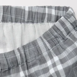 Best Men's Double Gauze Short Sleeve Loungewear Set Pajamas & Loungewear|Loungewear