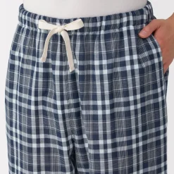 Best Men's Double Gauze Short Sleeve Loungewear Set Pajamas & Loungewear|Loungewear