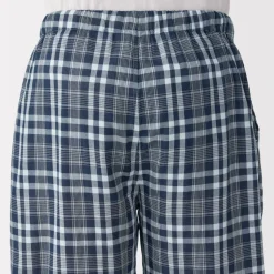 Best Men's Double Gauze Short Sleeve Loungewear Set Pajamas & Loungewear|Loungewear