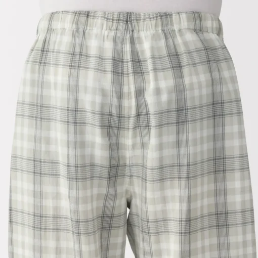 Best Men's Double Gauze Short Sleeve Loungewear Set Pajamas & Loungewear|Loungewear