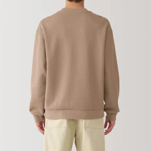Online Men's Double Knitted Crew Neck Pullover Sweaters & Cardigans