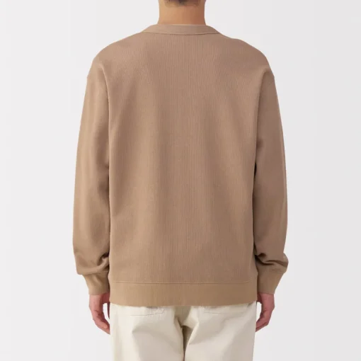 Online Men's Double Knitted V Neck Cardigan Sweaters & Cardigans