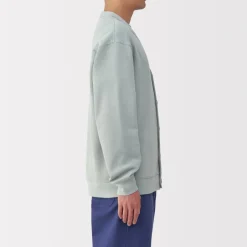 Online Men's Double Knitted V Neck Cardigan Sweaters & Cardigans