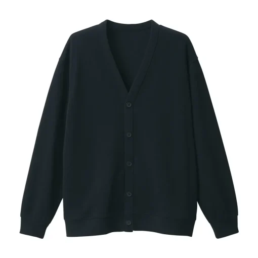 Online Men's Double Knitted V Neck Cardigan Sweaters & Cardigans