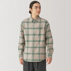 Sale Men's Flannel Long Sleeve Patterned Shirt Shirts & Polos