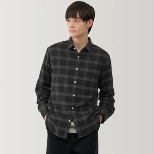 Sale Men's Flannel Long Sleeve Patterned Shirt Shirts & Polos