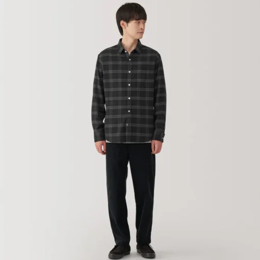 Sale Men's Flannel Long Sleeve Patterned Shirt Shirts & Polos