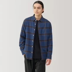 Sale Men's Flannel Long Sleeve Patterned Shirt Shirts & Polos