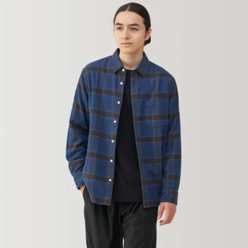 Sale Men's Flannel Long Sleeve Patterned Shirt Shirts & Polos