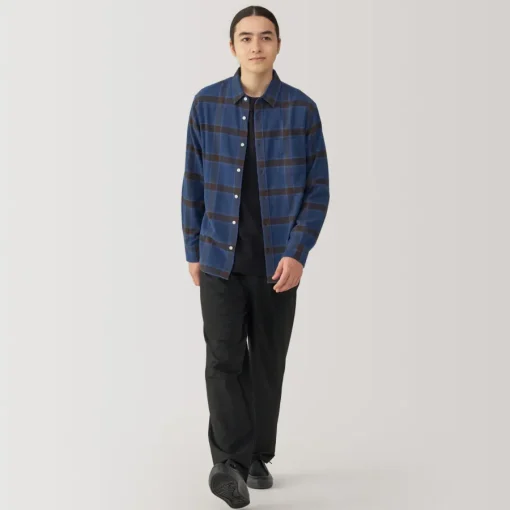Sale Men's Flannel Long Sleeve Patterned Shirt Shirts & Polos