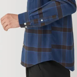 Sale Men's Flannel Long Sleeve Patterned Shirt Shirts & Polos