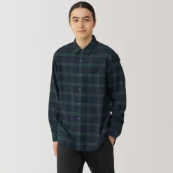 Sale Men's Flannel Long Sleeve Patterned Shirt Shirts & Polos