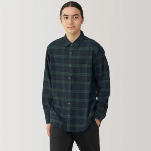 Sale Men's Flannel Long Sleeve Patterned Shirt Shirts & Polos