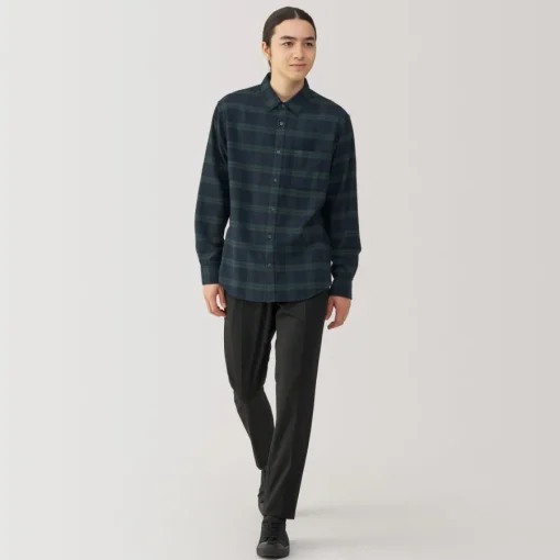 Sale Men's Flannel Long Sleeve Patterned Shirt Shirts & Polos