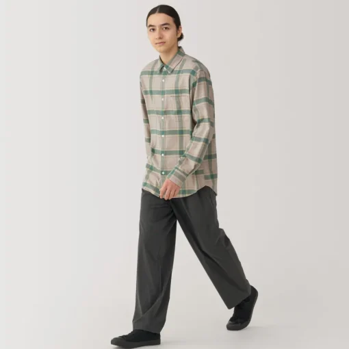 Sale Men's Flannel Long Sleeve Patterned Shirt Shirts & Polos
