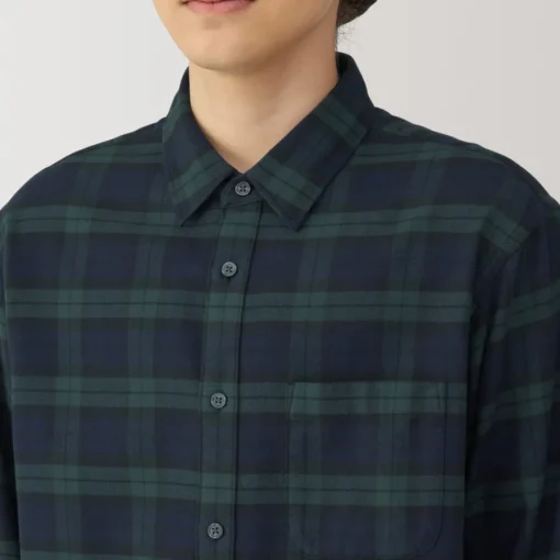 Sale Men's Flannel Long Sleeve Patterned Shirt Shirts & Polos