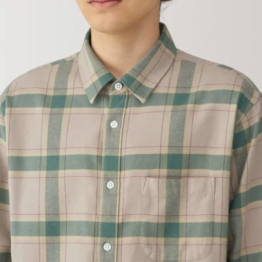 Sale Men's Flannel Long Sleeve Patterned Shirt Shirts & Polos