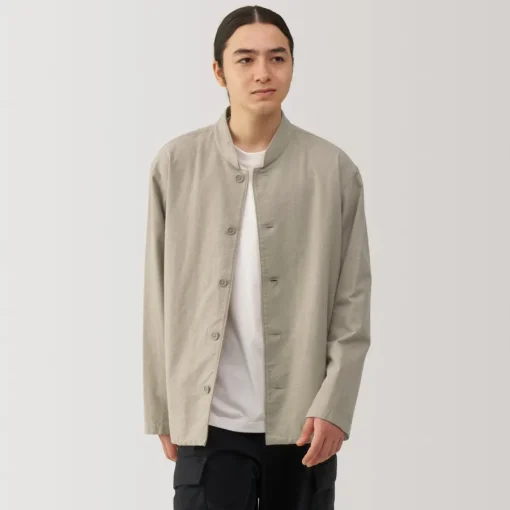 Hot Men's Flannel Shirt Jacket Smart Casual Jackets