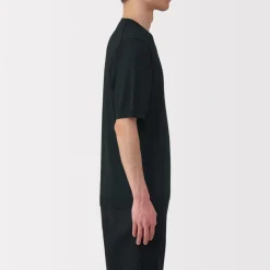 Sale Men's Hemp Blend Short Sleeve Sweater Sweaters & Cardigans