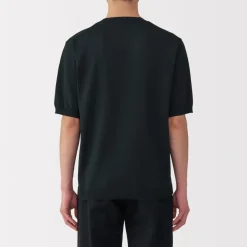 Sale Men's Hemp Blend Short Sleeve Sweater Sweaters & Cardigans