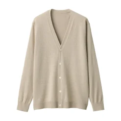 Clearance Men's Hemp Blend V-Neck Cardigan Sweaters & Cardigans