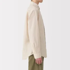New Men's Hemp Cotton Long Sleeve Shirt Shirts & Polos