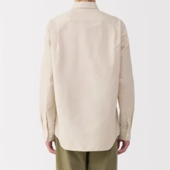 New Men's Hemp Cotton Long Sleeve Shirt Shirts & Polos