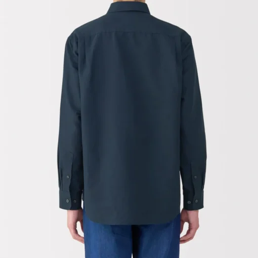 New Men's Hemp Cotton Long Sleeve Shirt Shirts & Polos