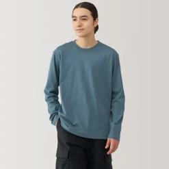 Best Men's Jersey Crew Neck Long Sleeve T-Shirt T-Shirts