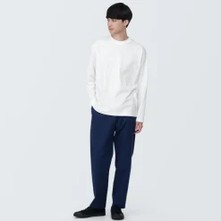Best Men's Jersey Crew Neck Long Sleeve T-Shirt T-Shirts