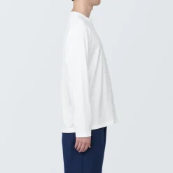 Best Men's Jersey Crew Neck Long Sleeve T-Shirt T-Shirts