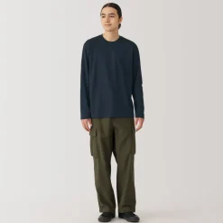 Best Men's Jersey Crew Neck Long Sleeve T-Shirt T-Shirts